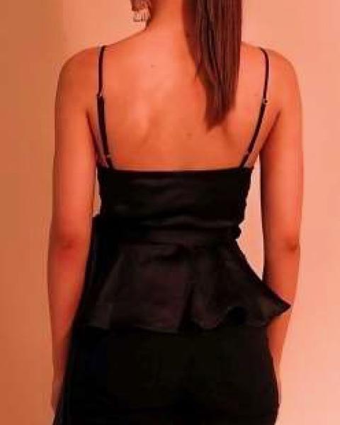 Jordyn Wrap Satin Top in More Colors