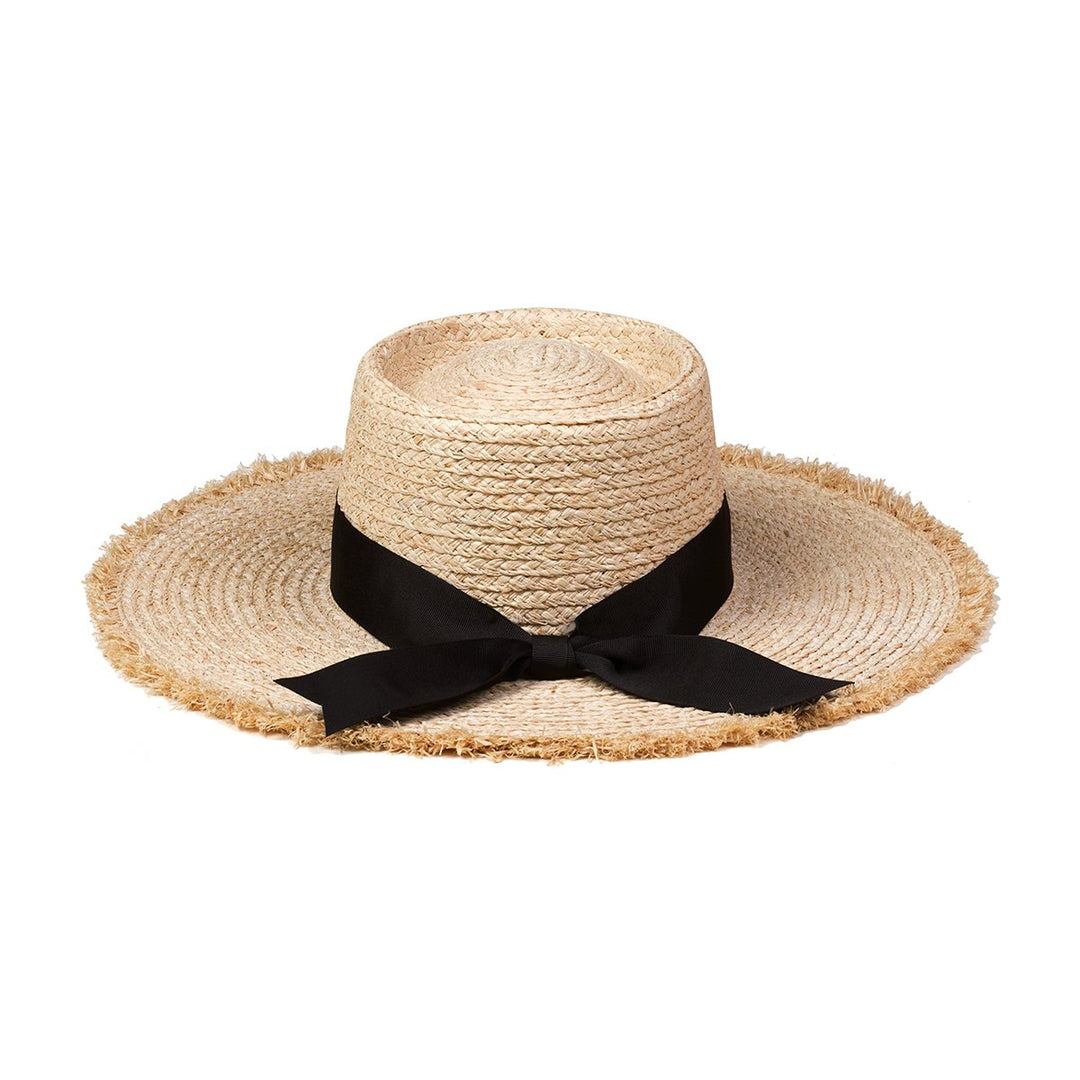 lack of color - the ventura natural straw boater hat