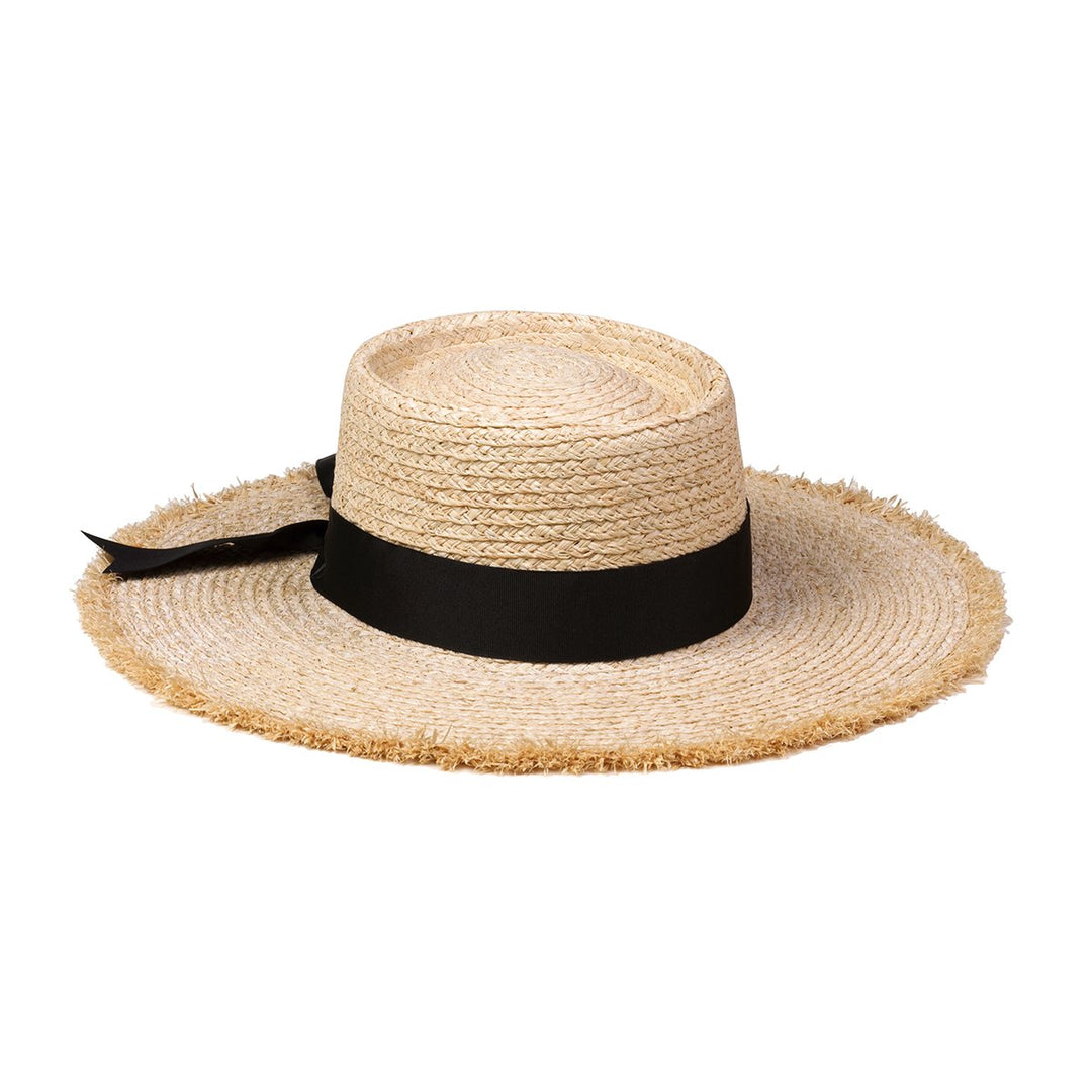 lack of color - the ventura natural straw boater hat