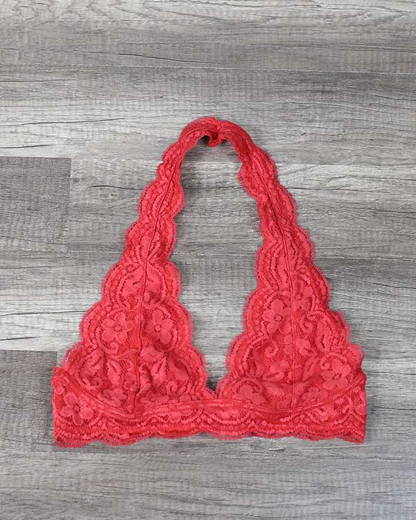 Magic Hour Halter Lace Bralette in More Colors