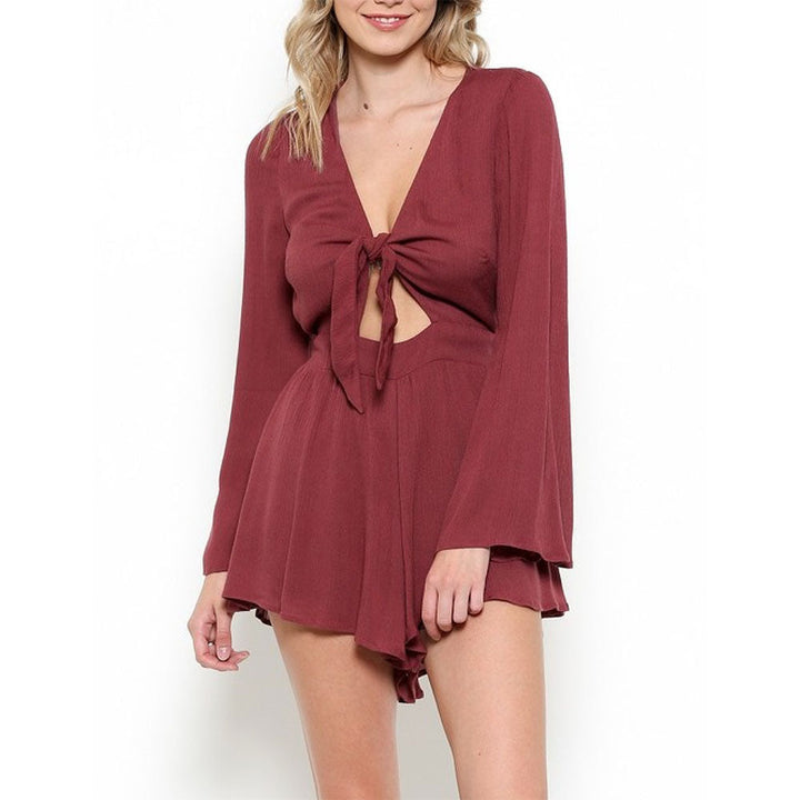 Final Sale - A Love Like This Romper - Mauve