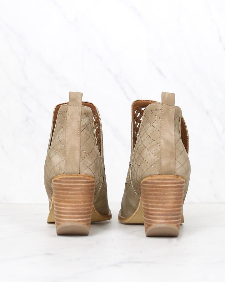 Miracle Miles - Vera Lost Valley Cutout Ankle Bootie in More Colors