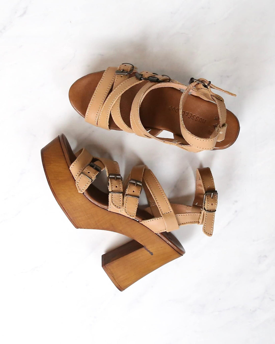 Musse & Cloud - Malena Sandals in Cue/Tan