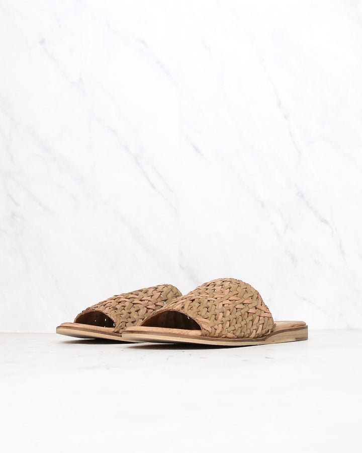 sbicca - nook huarache sandal slippers - tan