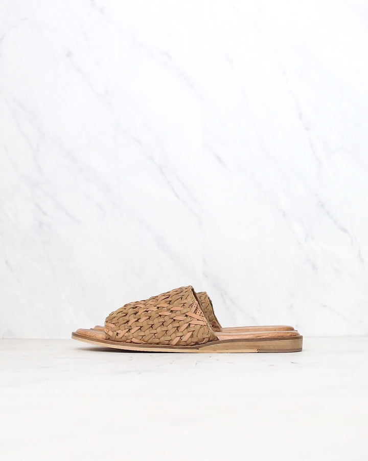 sbicca - nook huarache sandal slippers - tan