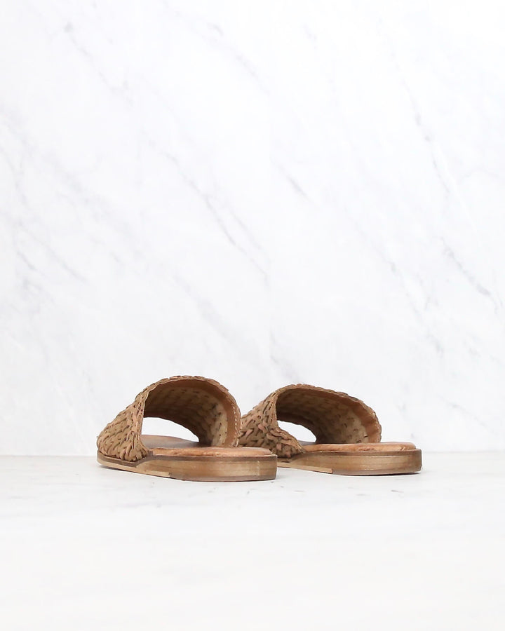 sbicca - nook huarache sandal slippers - tan