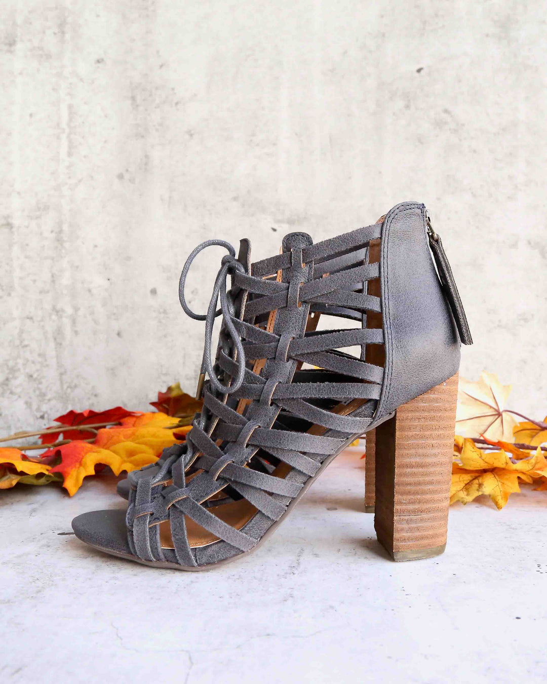 Not Rated - Jacey Heeled Sandal in Navy