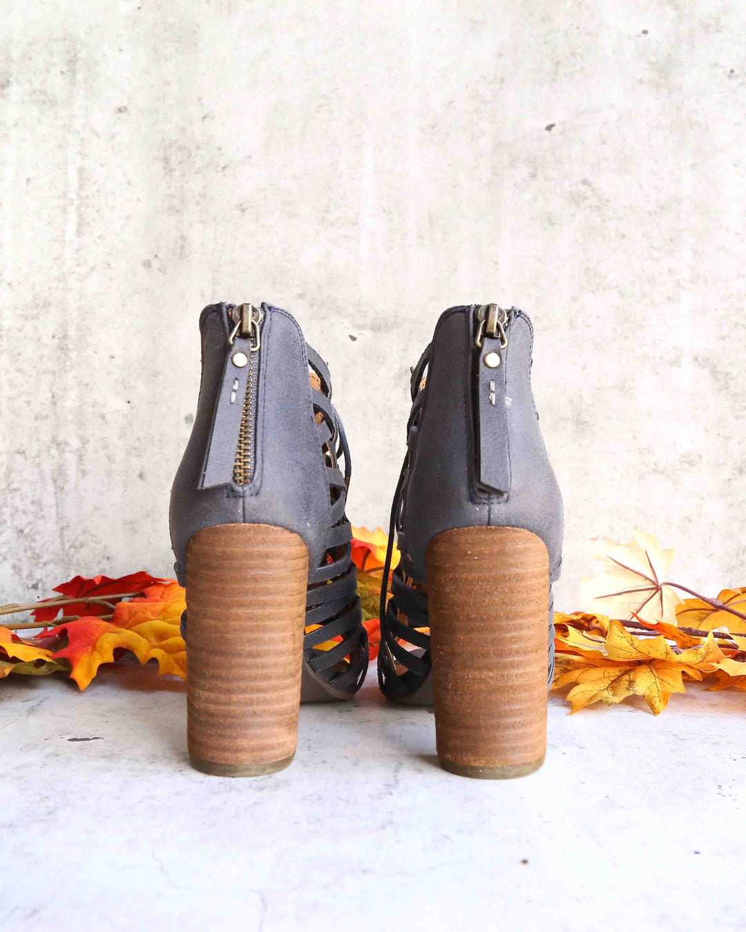 Not Rated - Jacey Heeled Sandal in Navy