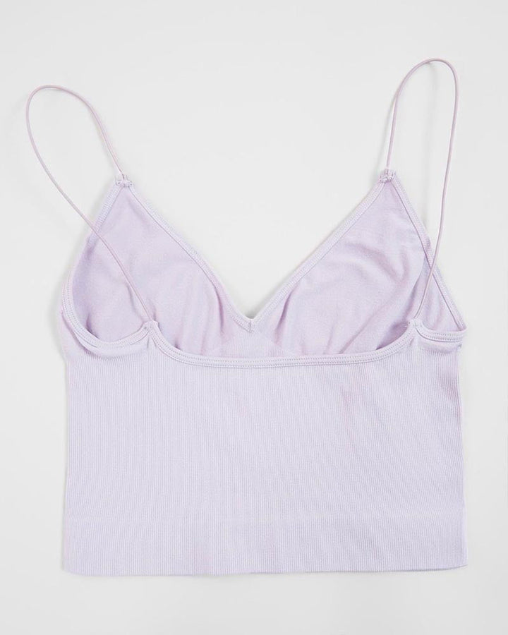 Free People - Ribbed V-Neck Brami in More Colors