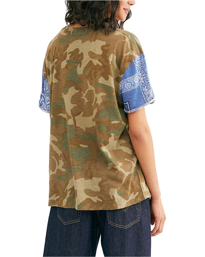 Free People - Clarity Tee in Army