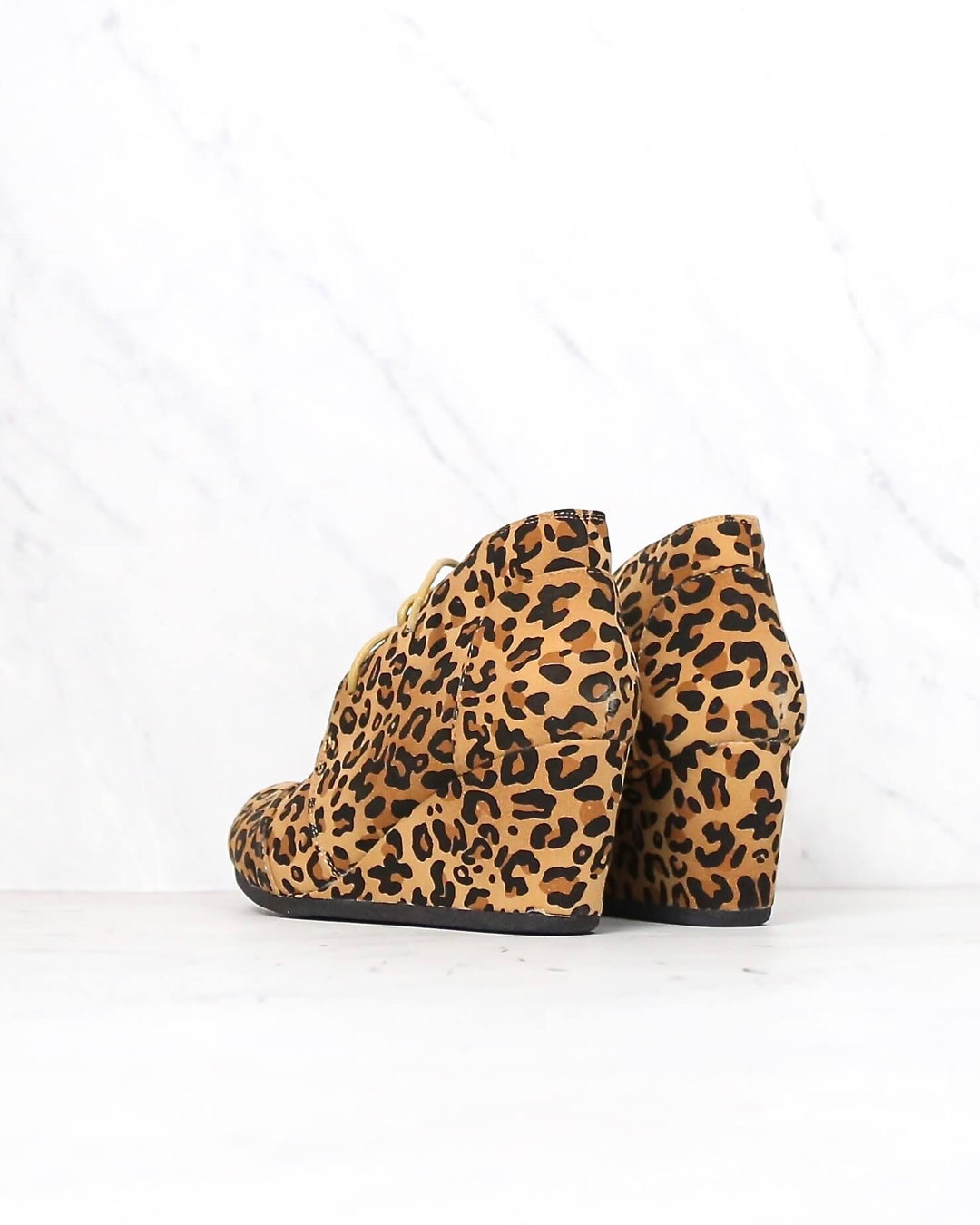 Leopard Wild Thing Ankle Booties