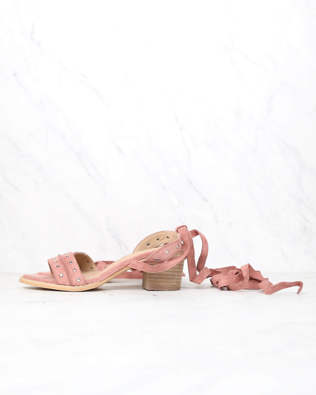 Miracle Miles - City Chic Wrap Suede Sandals in More Colors