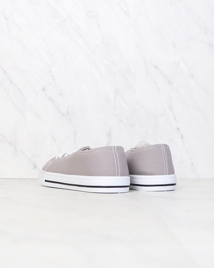 Canvas Low Top Sneakers - More Colors
