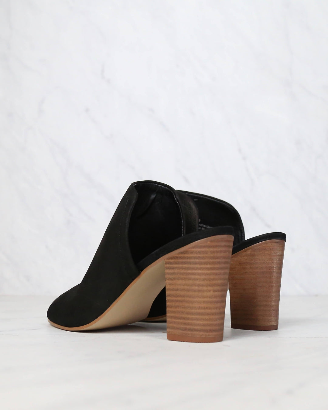Final Sale - Sbicca - Love Block-Heel Mules in Black