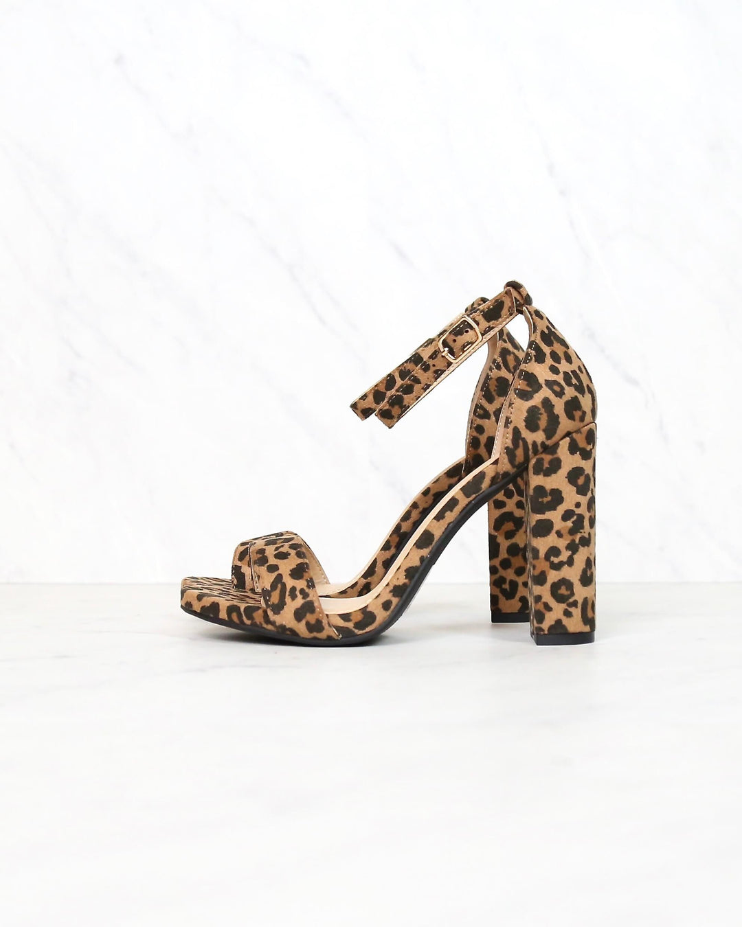 Stepping into Sophistication High Heels with Ankle Strap and Single Band - more colors