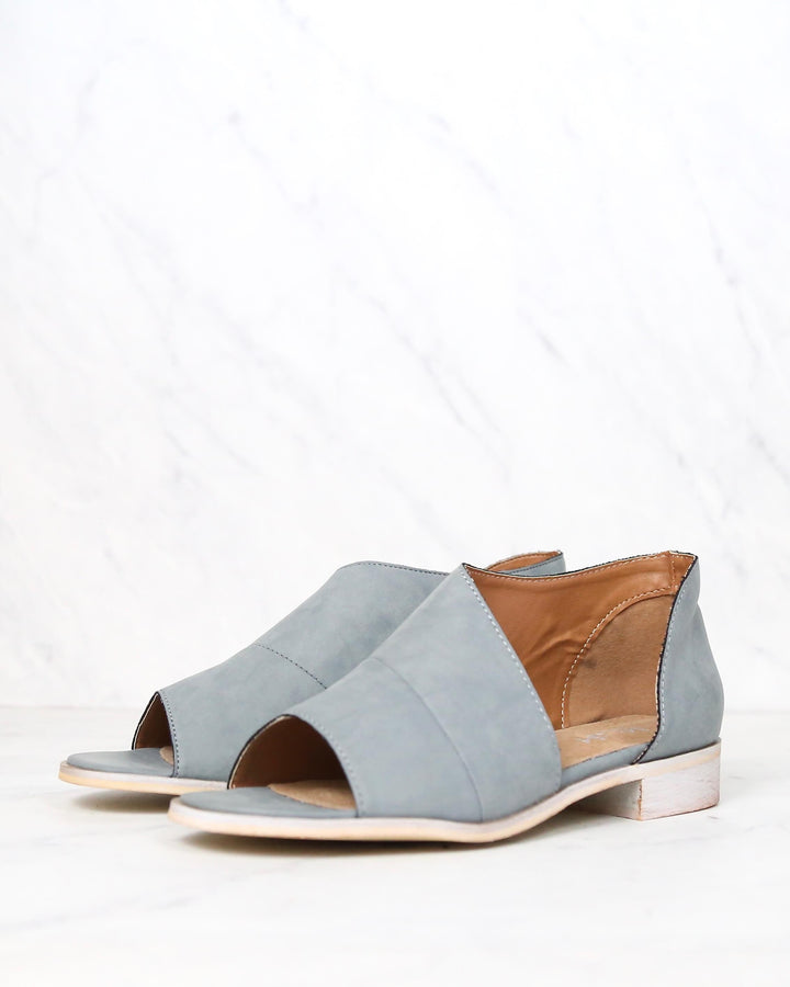 Miracle Miles - Harley Swept Off Your Feet Open Toe Ankle Boot in More Colors