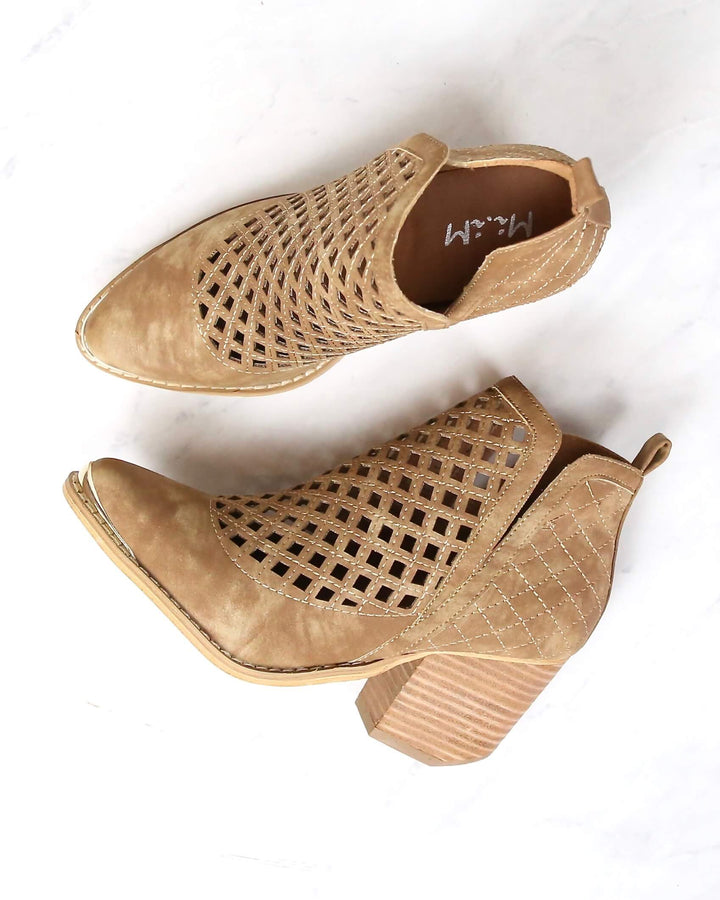 Miracle Miles - Vera Lost Valley Cutout Ankle Bootie in More Colors