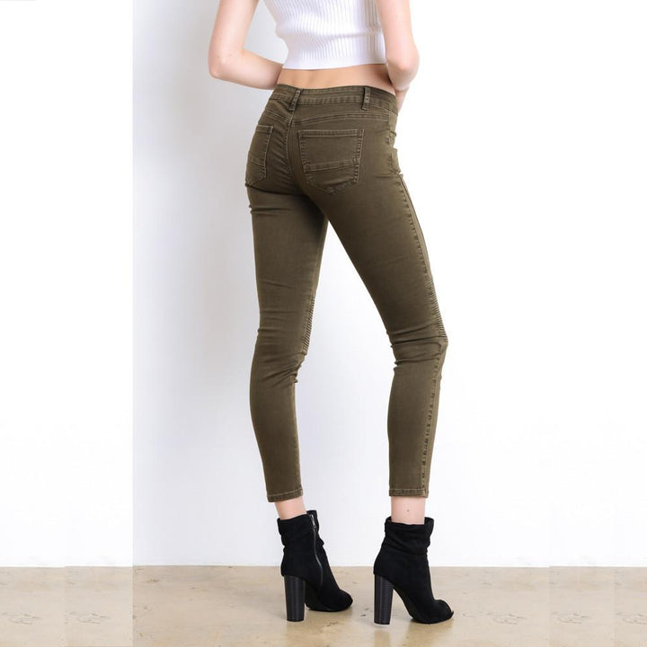 Final Sale - See You Later Biker Jeans - More Colors